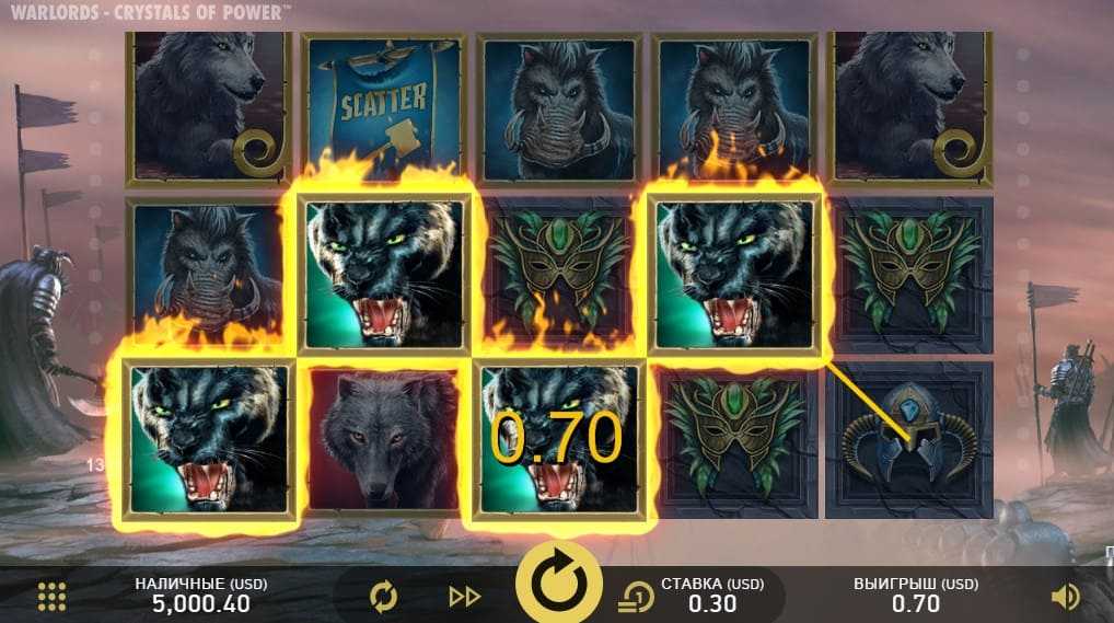 Игровой автомат Warlords в онлайн казино Плей Фортуна